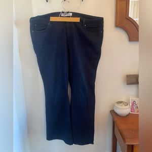 Levi Strauss signature dark wash jeans size 24, NWOT
